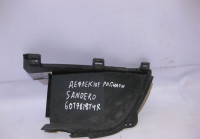 Дефлектор радиатора Renault Sandero oem 601981814R (слом часть) (скл-3)