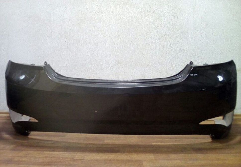 Бампер задний Hyundai Solaris рест Oem 866114L500 (паян)