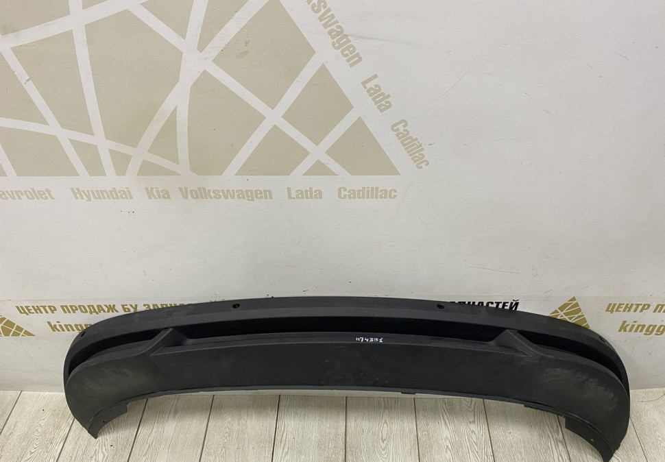 Спойлер заднего бампера Skoda Rapid 2 OEM 60U807521A