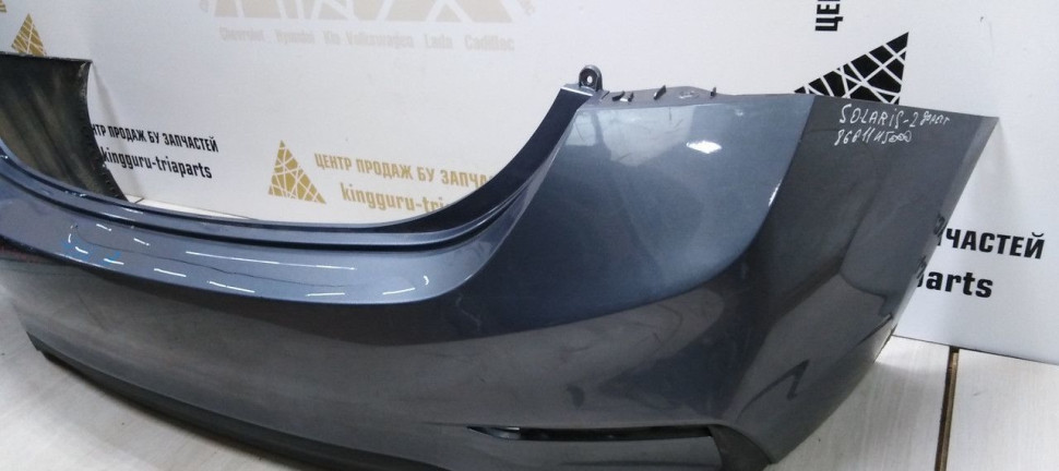 Бампер задний Hyundai Solaris 2 дорестайлинг 2017-2020 oem 86611H5000