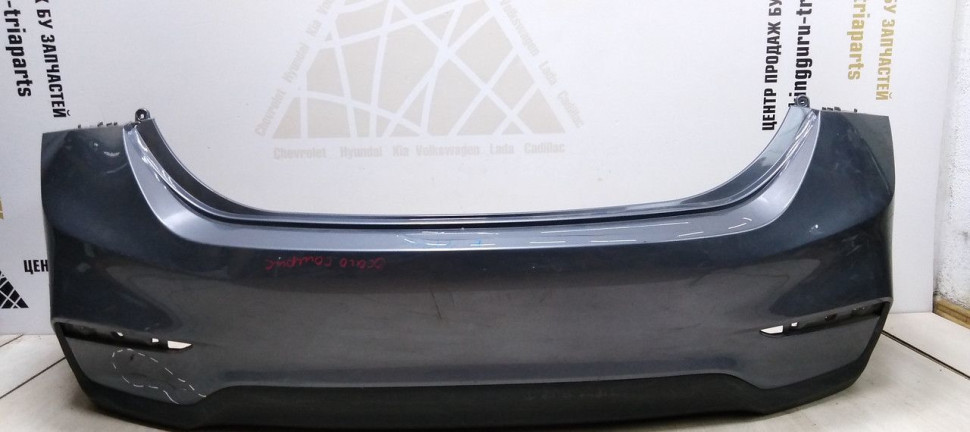 Бампер задний Hyundai Solaris 2 дорестайлинг 2017-2020 oem 86611H5000
