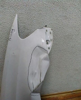 Крыло переднее правое Volkswagen Polo седан oem 6r0821106 (вмятина) (скл-3)