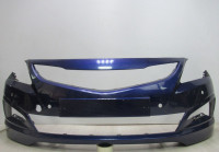 Бампер передний Hyundai Solaris 1 рест (14-17)  oem 865114L500  (слом.часть.бок.креп.)
