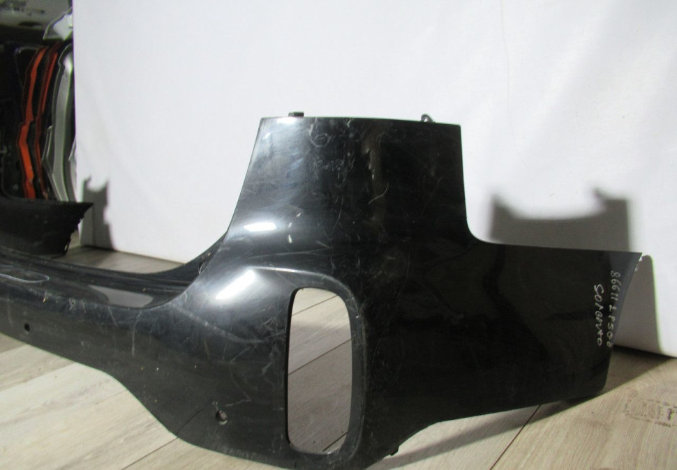 Бампер задний Kia Sorento 2 ХМ рест oem 866112P500 (трещина) Бампер задний Kia Sorento 2 ХМ рест oem 866112P500 (трещина)