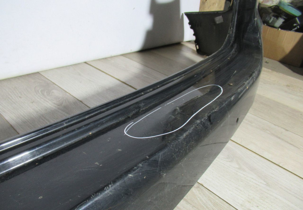 Бампер задний Kia Sorento 2 ХМ рест oem 866112P500 (трещина) Бампер задний Kia Sorento 2 ХМ рест oem 866112P500 (трещина)