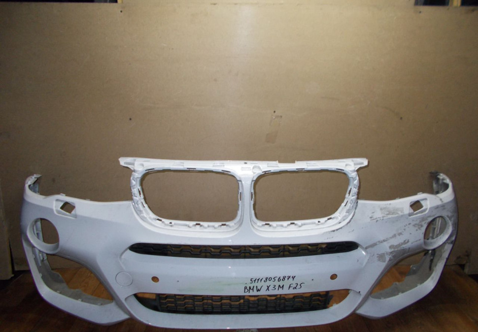 Бампер передний бу BMW X3 M F25 рестайлинг OEM 51118056874