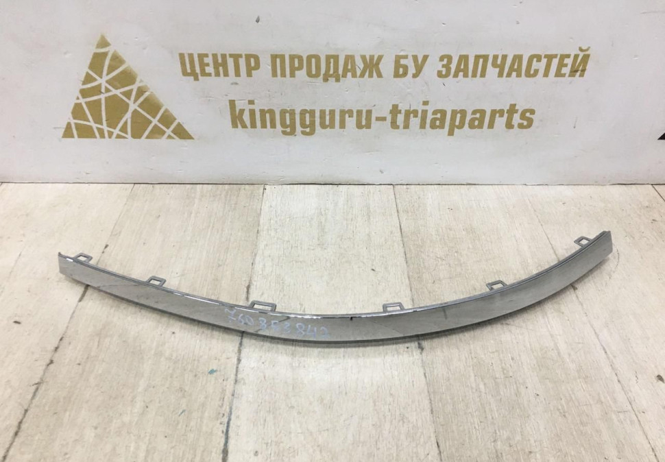 Молдинг заднего бампера правый Volkswagen Touareg 3 2018 oem 760853842