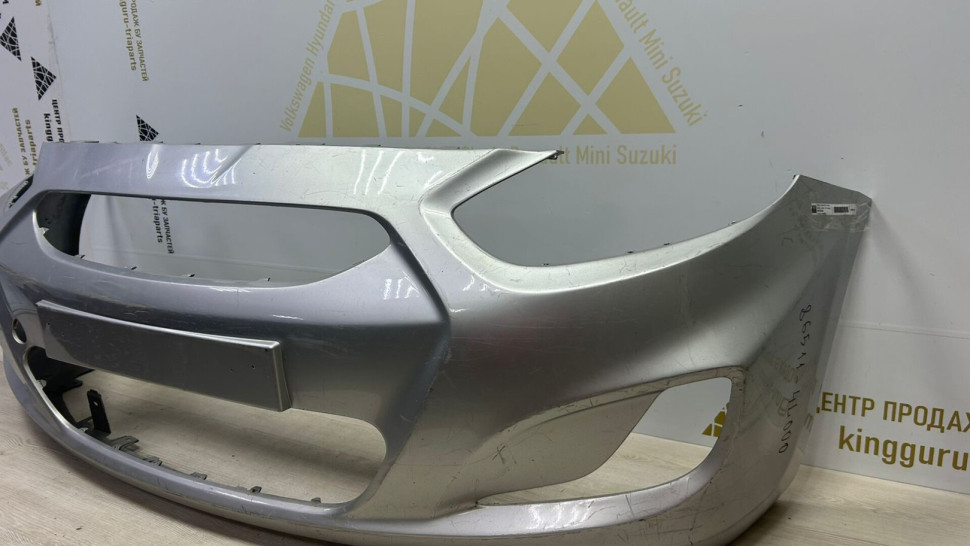 Бампер передний Hyundai Solaris 1 дорест 10-14 oem 865114L000