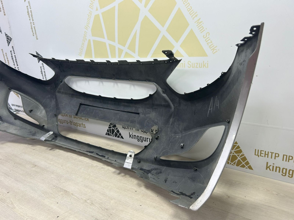 Бампер передний Hyundai Solaris 1 дорест 10-14 oem 865114L000