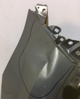 Крыло переднее правое Kia Sportage 3 (10-16) oem 663213W000 (скл-3)