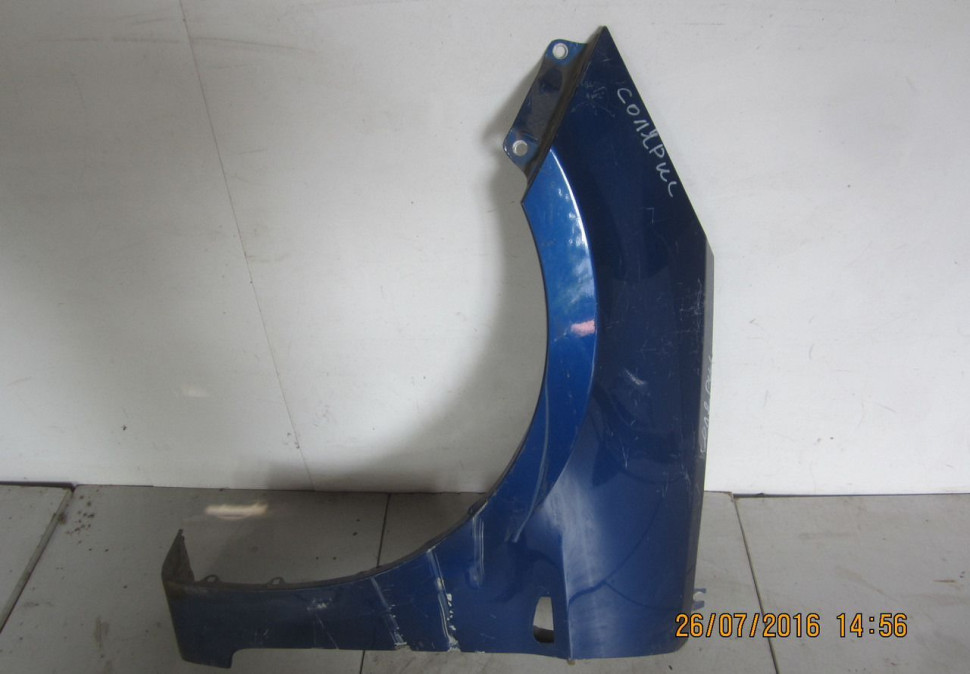 Крыло перед.лев. Hyundai Solaris oem 663114L000 (скл-3)