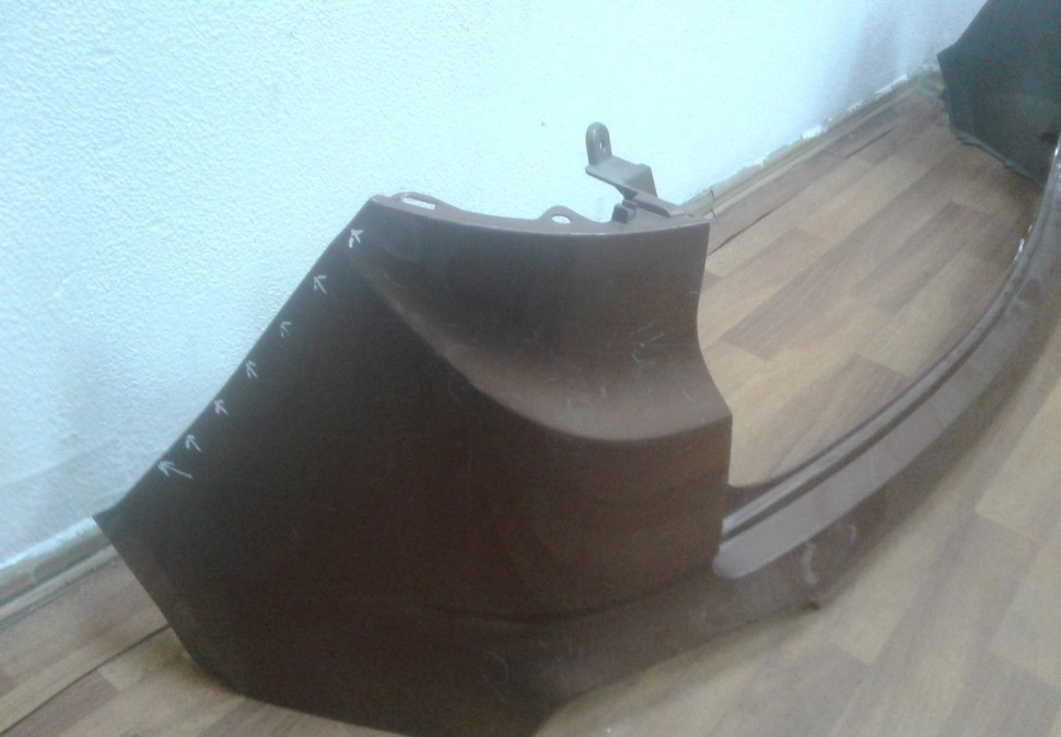 Бампер задний Hyundai Creta 16- oem 86611M0000 (сломаны креп.) Бампер задний Hyundai Creta 16- oem 86611M0000 (сломаны креп.)