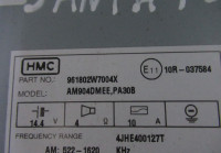 Магнитола штатная Hyundai Santa Fe 3 oem 961802W700