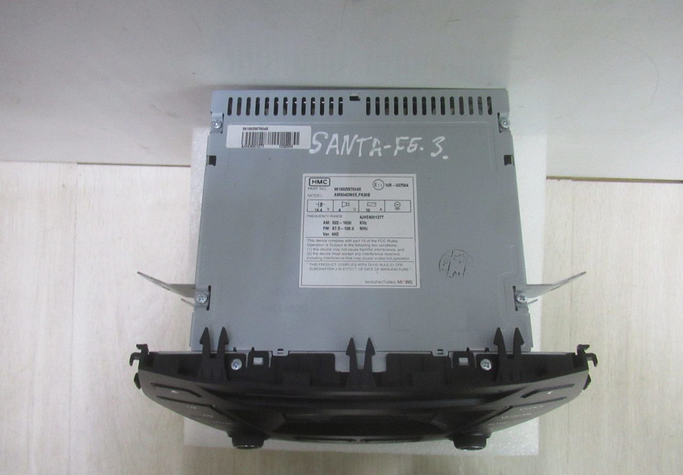Магнитола штатная Hyundai Santa Fe 3 oem 961802W700 Магнитола штатная Hyundai Santa Fe 3 oem 961802W700