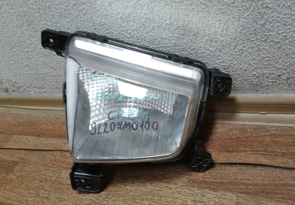 Фара ПТФ левая Hyundai Creta Oem 92207M0000 (дефект стекла)