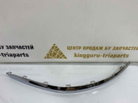 Молдинг заднего бампера левый Volkswagen Touareg 3 18> oem 760853841