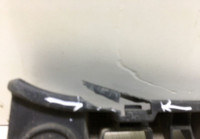 Кронштейн заднего бампера Volkswagen Polo седан oem 6ru807863 (мал.трещ)