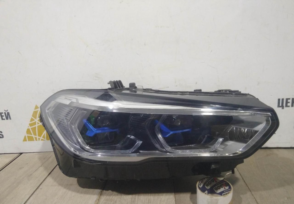 Фара лазерная правая бу BMW X5 G05 OEM 63119850426