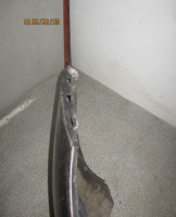 Бампер передний Lada Vesta (трещина) oem 8450006666 (скл-3)