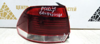 Фонарь левый Volkswagen Polo 5 рест 15-20 oem 6RU945095M