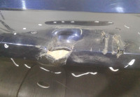 Бампер задний бу BMW З F30 рестайлинг OEM 51127384449