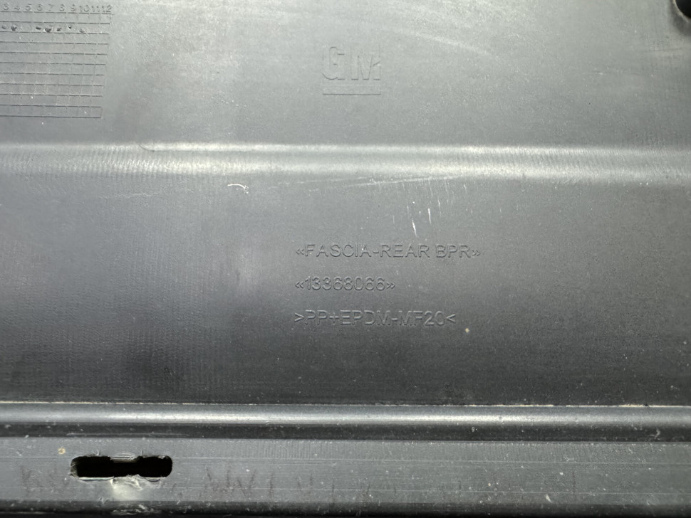 Бампер задний бу Opel Astra J5 рестайлинг OEM 13368066 (скл-3) Бампер задний бу Opel Astra J5 рестайлинг OEM 13368066 (скл-3)