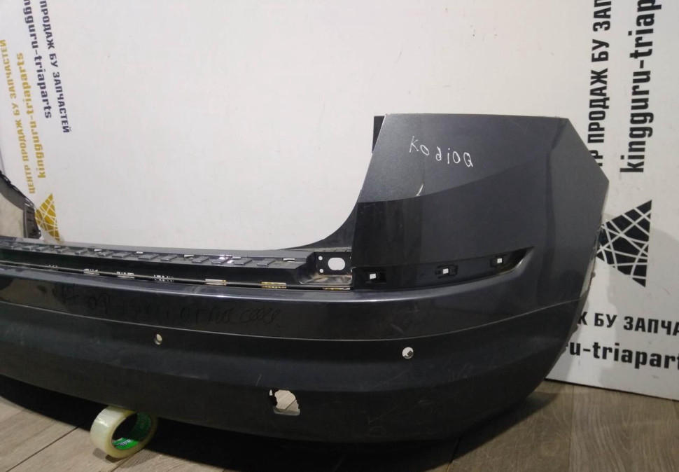 Бампер задний бу Skoda Kodiaq OEM 565807421