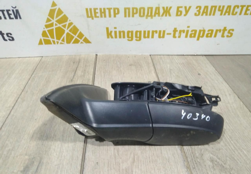 Корпус зеркала левый 6 пин бу Skoda Rapid рестайлинг OEM 5JB857501J