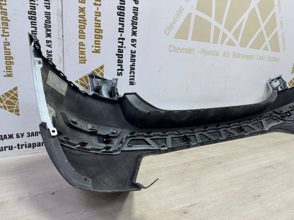 Бампер задний бу Skoda Yeti рестайлинг OEM 5LU807421