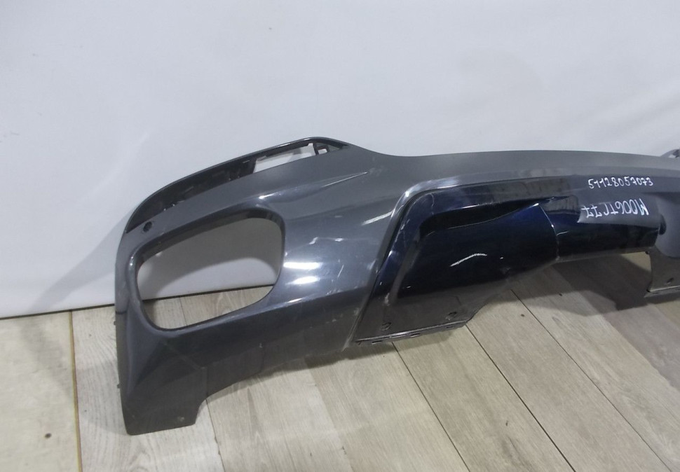 Спойлер заднего бампера бу BMW X6 F16 M-Pack OEM 51128057073