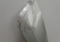 Крыло переднее левое Hyundai Solaris 2 oem 66311f9000 (вмятины)