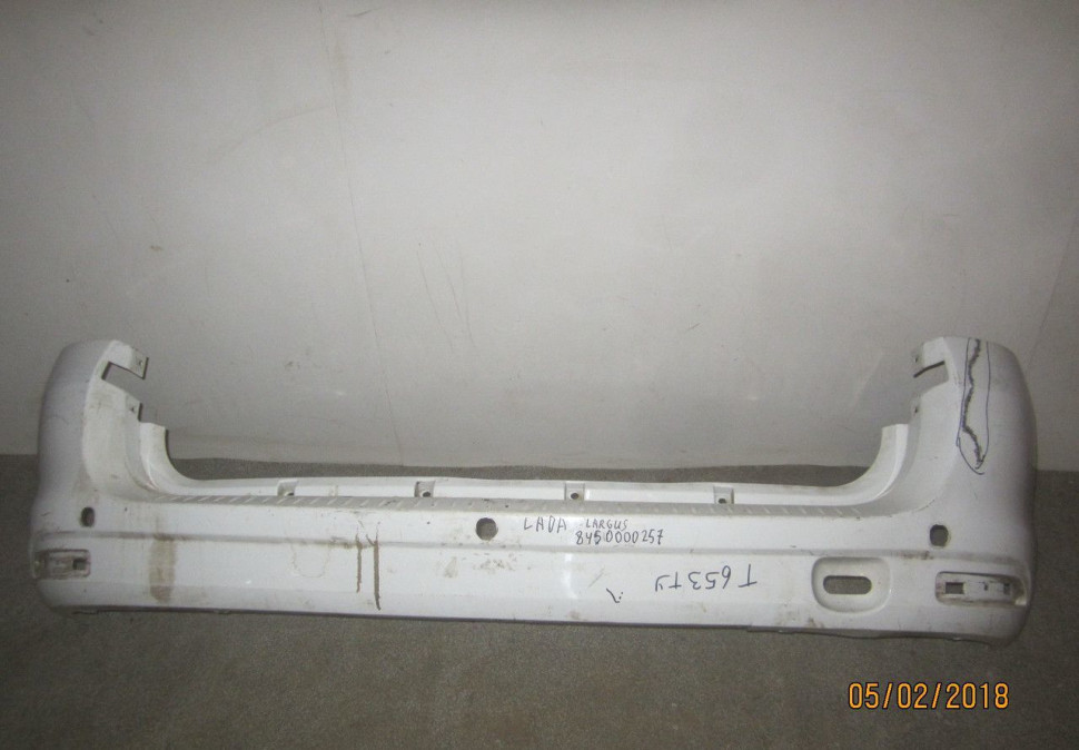 Бампер задний Lada Largus (после ремонта) oem 8450000257 (скл-3)