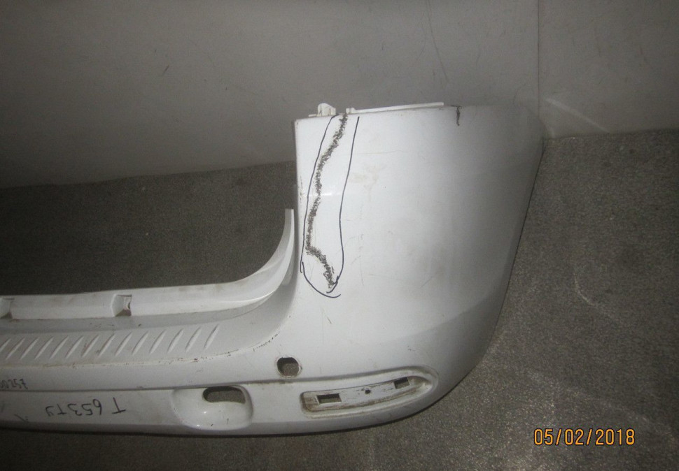 Бампер задний Lada Largus (после ремонта) oem 8450000257 (скл-3)