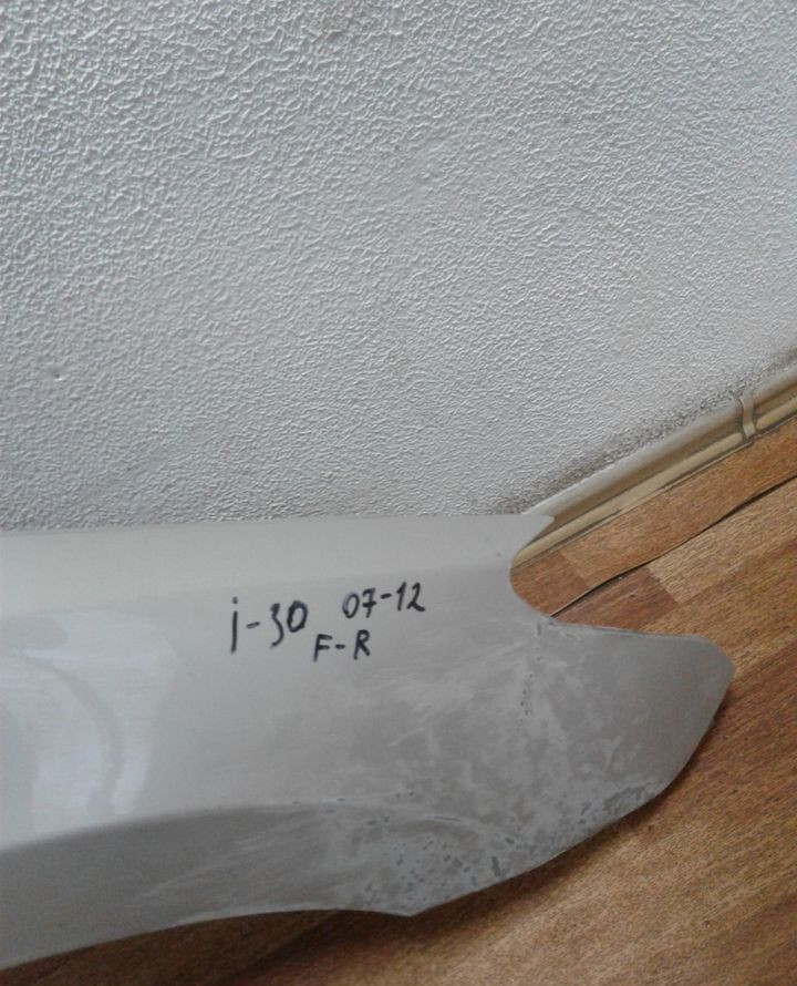 Крыло переднее правое Hyundai i30 (07-12) (после ремонта)