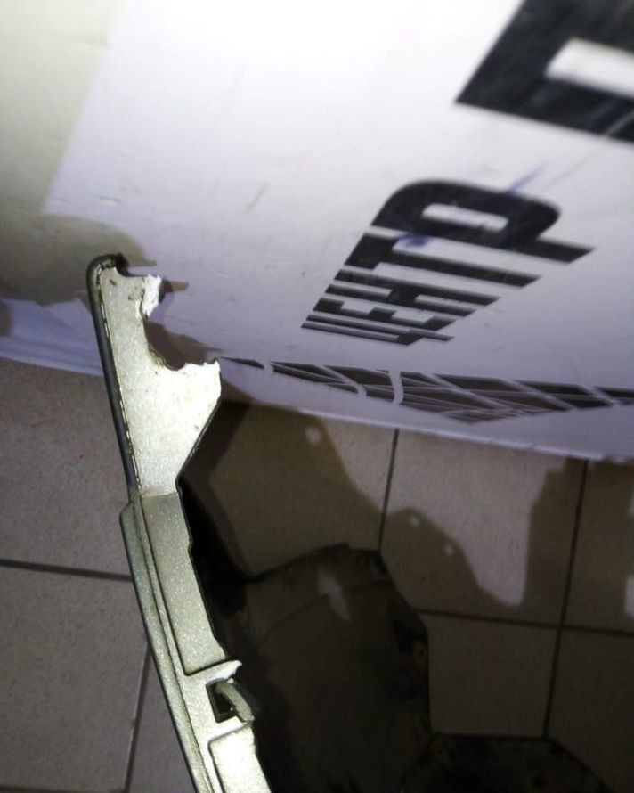 Бампер Nissan Qashqai J10 oem 62022BR10H (скл-3)