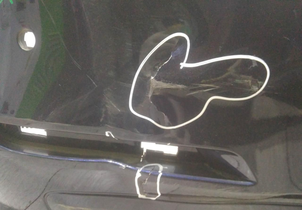 Бампер задний бу BMW 3 F30 рестайлинг OEM 51127384473 Бампер задний бу BMW 3 F30 рестайлинг OEM 51127384473