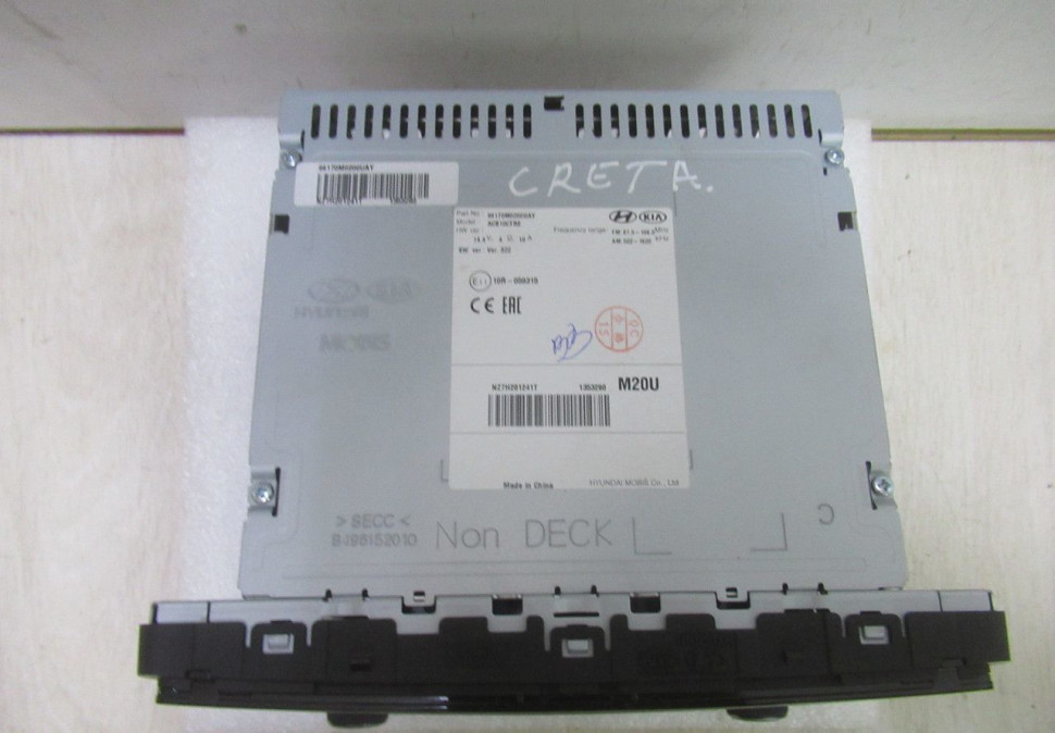 Магнитола штатная Hyundai Creta oem 96170M0200 Магнитола штатная Hyundai Creta oem 96170M0200