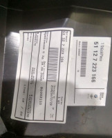 Кронштейн заднего бампера правый бу BMW 6 F12 OEM 51127223166
