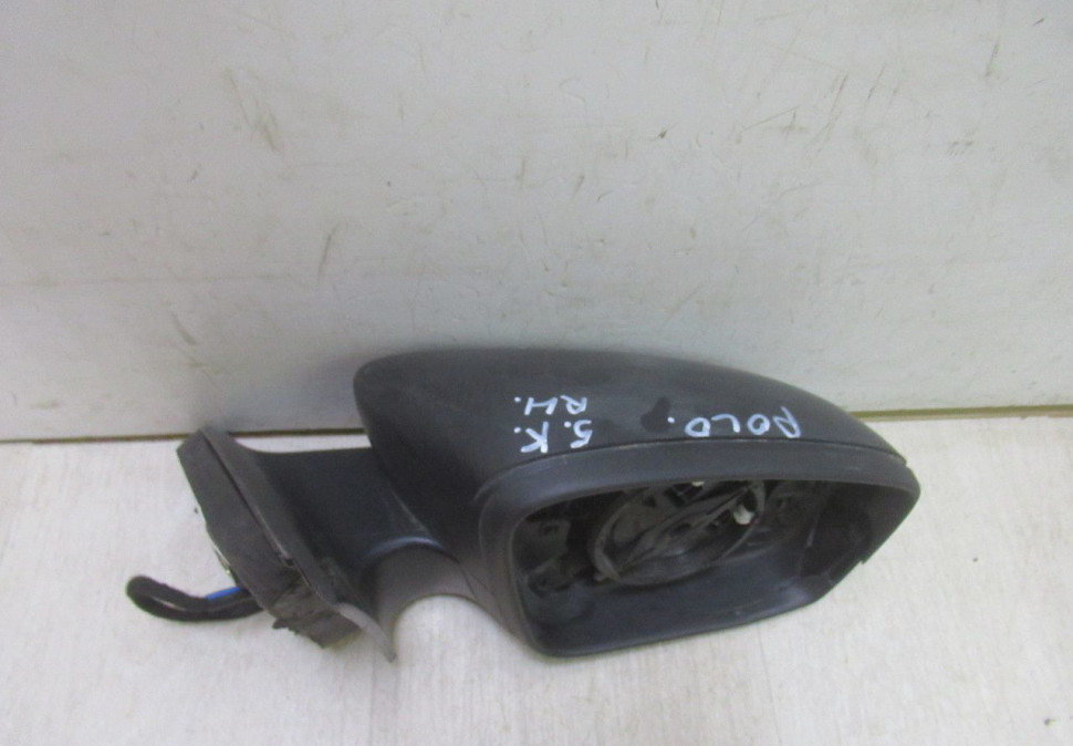 Зеркало правое электрическое (5 к)  Volkswagen Polo 5 oem 6ru857502