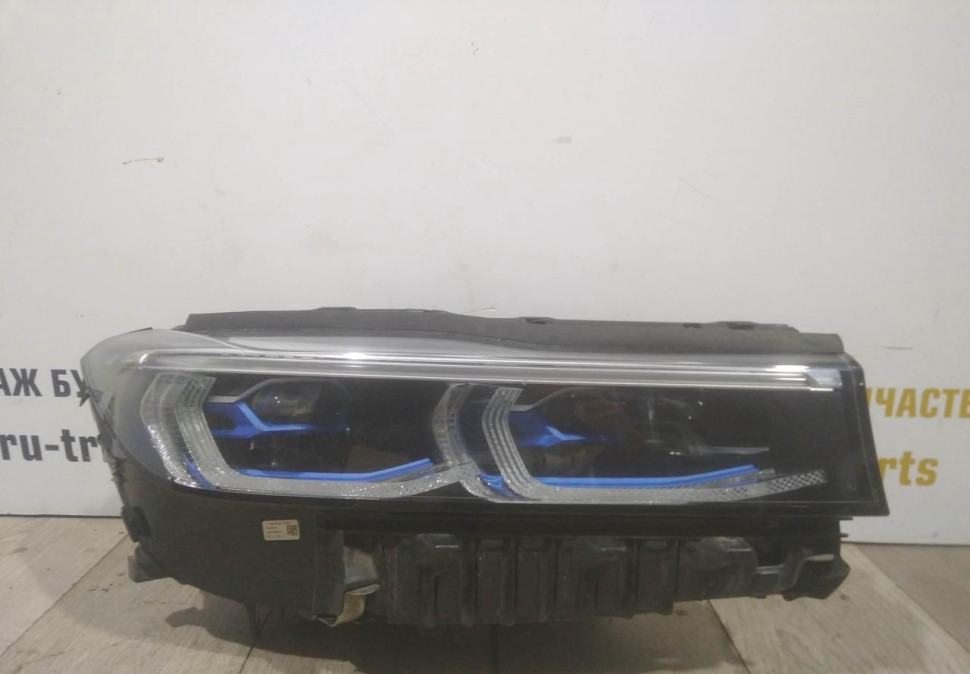 Фара лазерная правая бу BMW 7 G11 рестайлинг OEM 63119450230