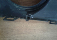 Решетка птф левая Volkswagen Touran 2 oem 1t0853665