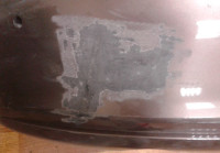 Бампер задний Volkswagen Polo х/б oem 6r6807421
