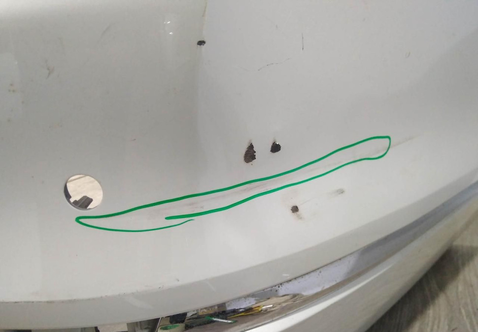 Бампер задний бу BMW 7 G11 OEM 51127427622 Бампер задний бу BMW 7 G11 OEM 51127427622