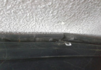 Спойлер заднего бампера Volkswagen Tiguan 2 oem 5na807521 (Мал.трещина)