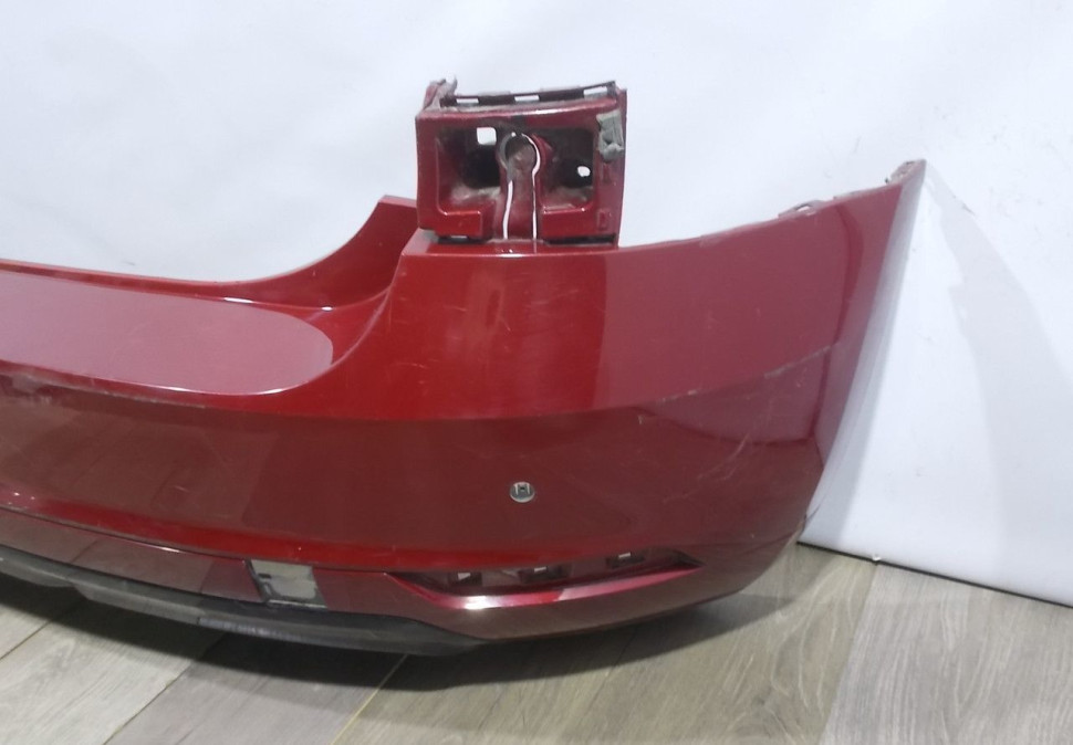 Бампер задний бу Skoda Yeti Monte Carlo рестайлинг OEM 5L6807421D