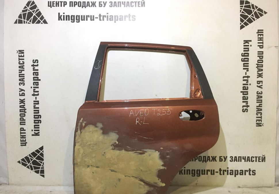 Дверь задняя левая Chevrolet Aveo T255 oem 96942347 (скл-3)
