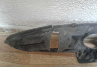 Решетка переднего бампера Lada Priora (ВАЗ 2170) (07-14) (трещина) oem 21702803057 (скл-3)