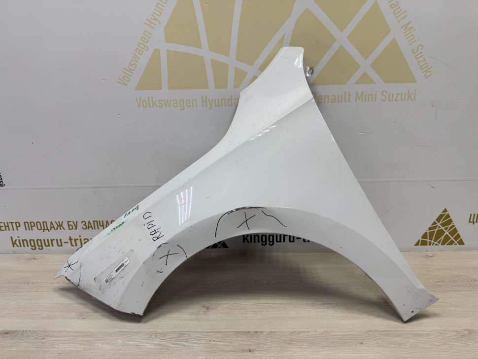 Крыло переднее левое бу Skoda Rapid рестайлинг OEM 5J5821021C