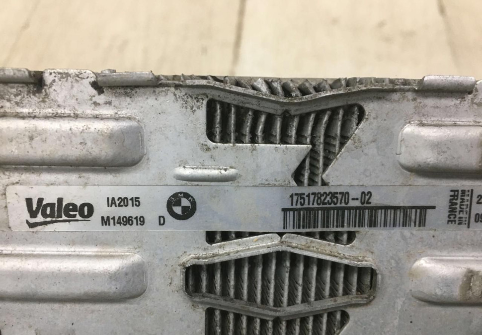 Радиатор интеркулера бу BMW X3 F25 1.8-2.8 OEM 17517823570