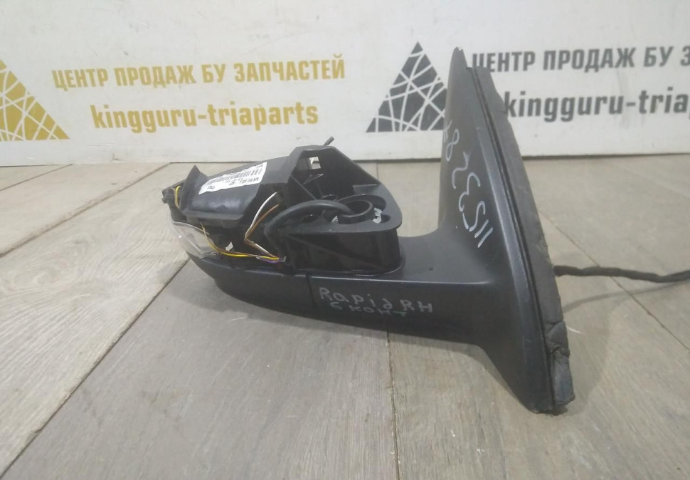 Корпус зеркала правый 6 пин бу Skoda Rapid рестайлинг OEM 5JB857502J Корпус зеркала правый 6 пин бу Skoda Rapid рестайлинг OEM 5JB857502J